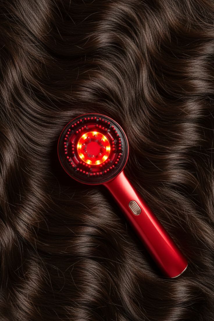 Red Light Hair Growth Massager & Oil Applicator π΄π§πββοΈβ‘