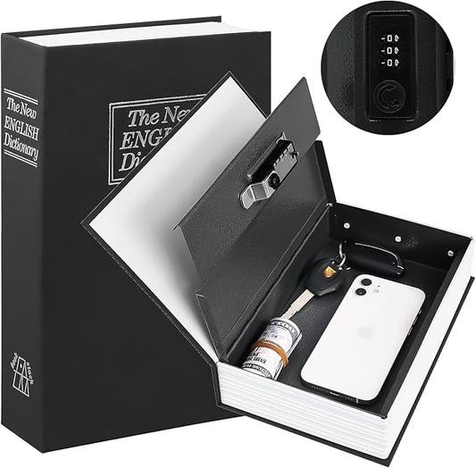 Hidden Book Safe With Lock 📚🔐