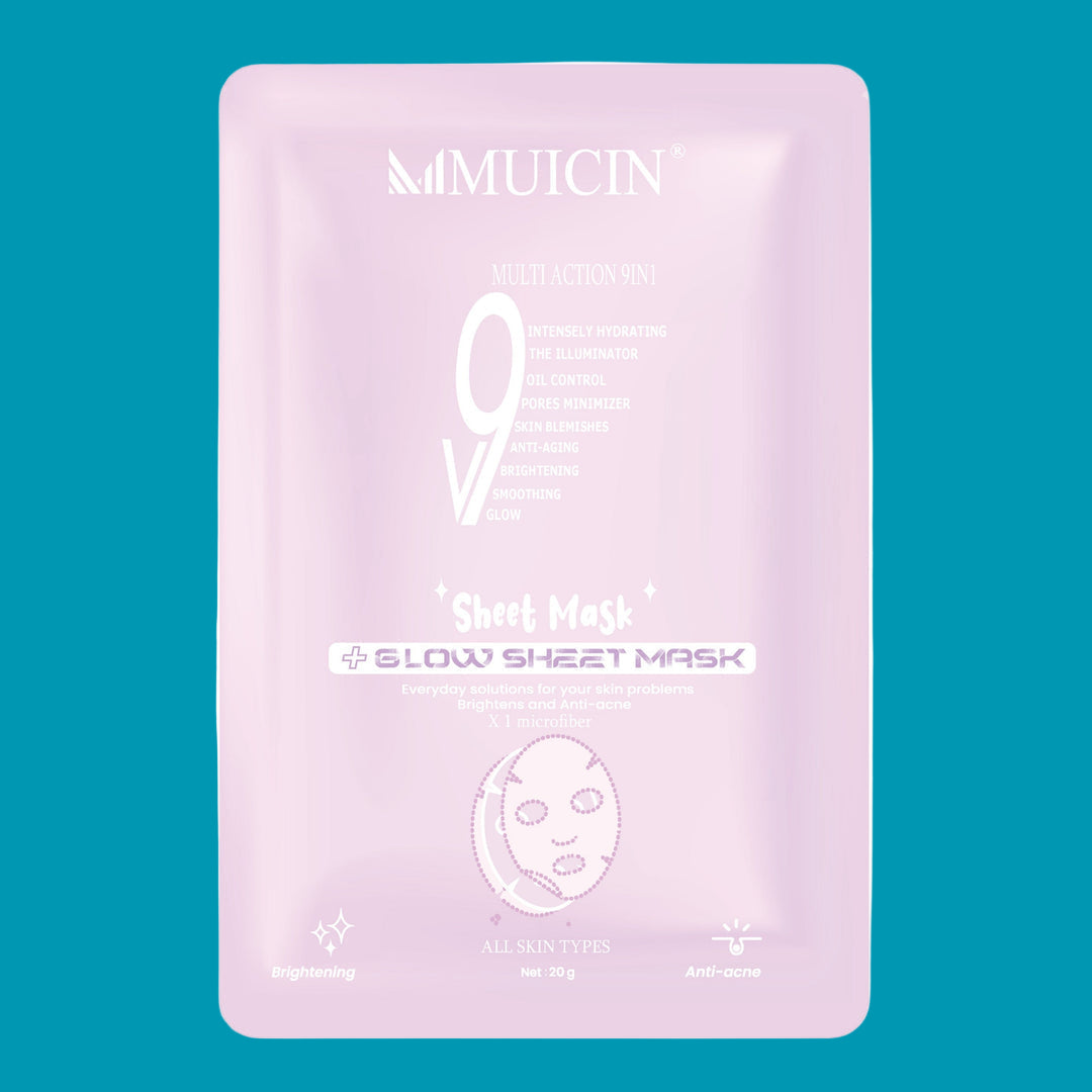 MUICIN - V9+ Facial Glow Hydrating Sheet Mask