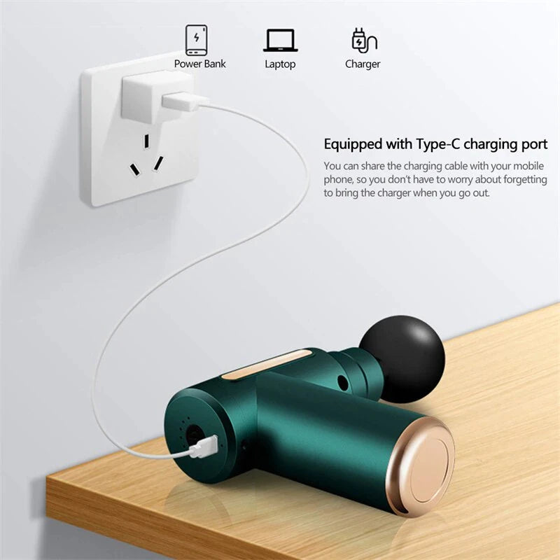 Powerful Deep Tissue Massage Gun