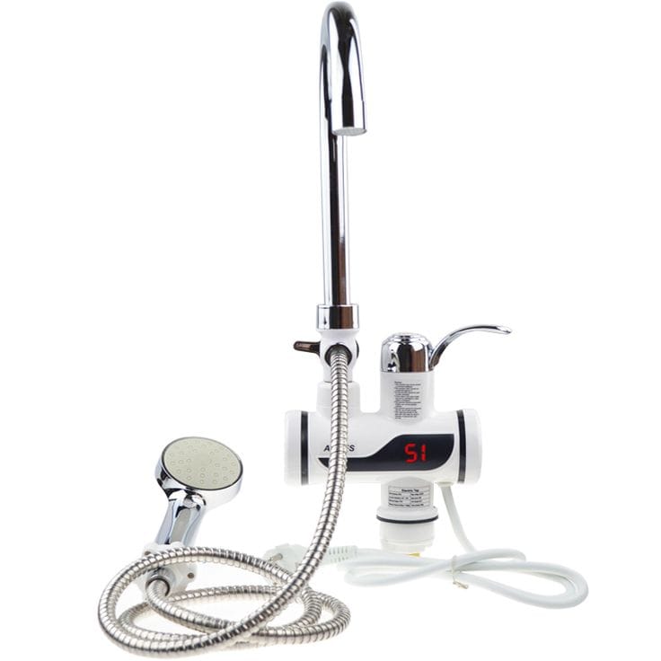 Instant Hot Water Tap – 3000W Digital Electric Heater with LED Display