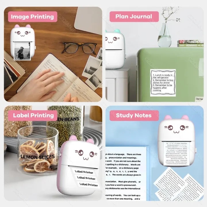 Print Pocket Mini – Inkless Bluetooth Thermal Printer 🖨️📱✨
