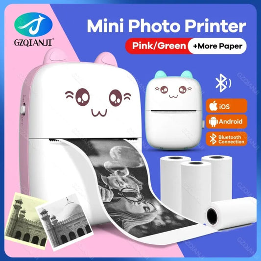 Print Pocket Mini – Inkless Bluetooth Thermal Printer 🖨️📱✨